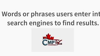 Download lagu WEBSITE SEO - KEYWORDS CMPTV.ca Digital Media mp3