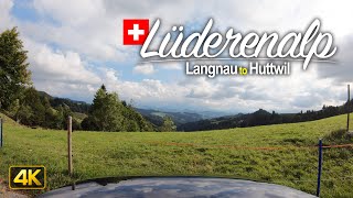 Driver’s View: Driving across the Lüderenalp, Switzerland 🇨🇭