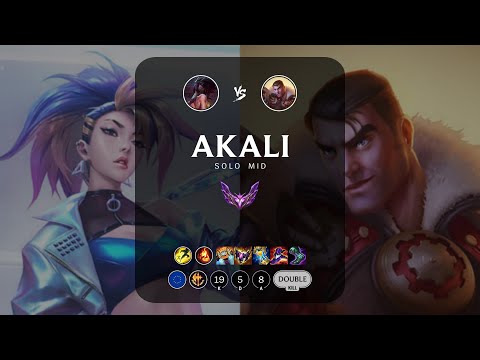 Akali Mid vs Jayce - EUW Master Patch 13.3