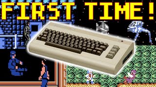 My First Time Playing Commodore 64 And It Was COOL!!!