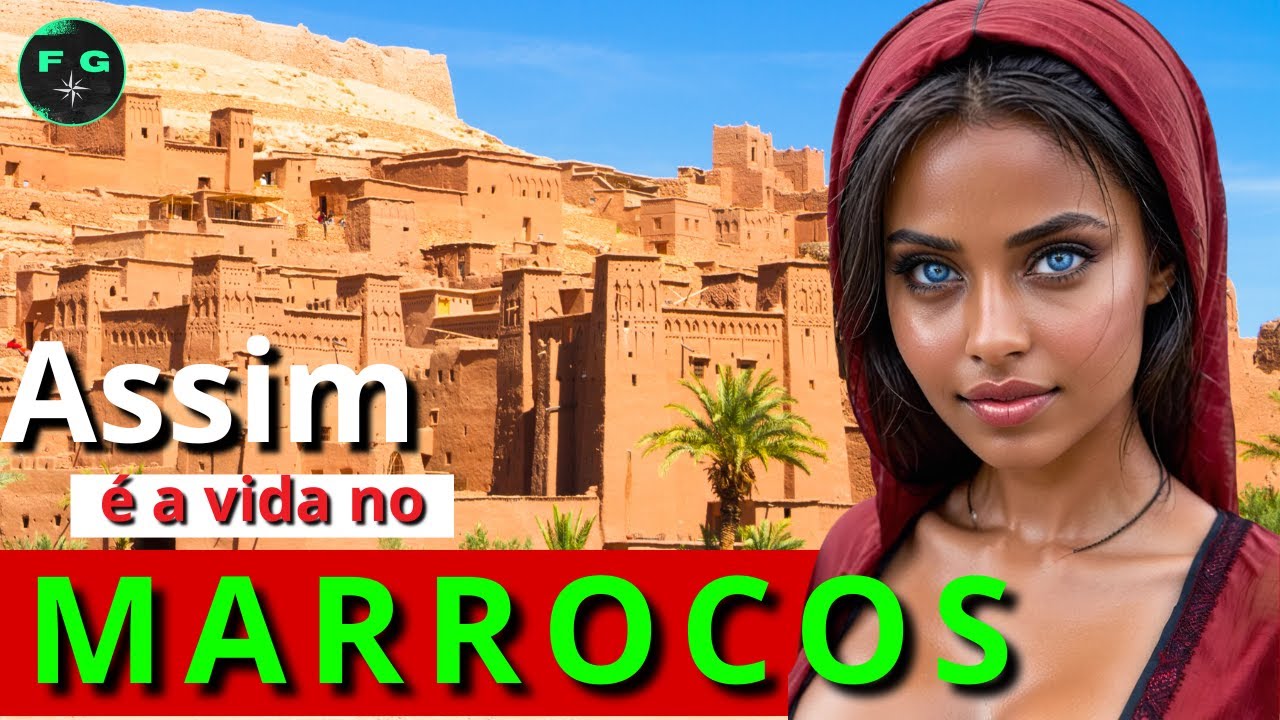 Assim é a Vida no MARROCOS : O País Mais EXÓTICO do Mundo