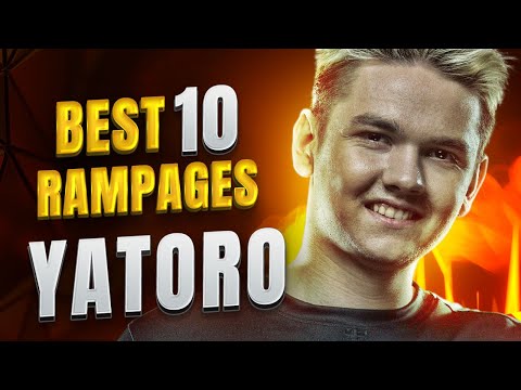 Top 10 Rampages of Yatoro in Dota 2 History