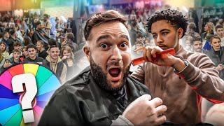 CE COIFFEUR A CARTE BLANCHE SUR MA TÊTE!!! (je stresse grave)