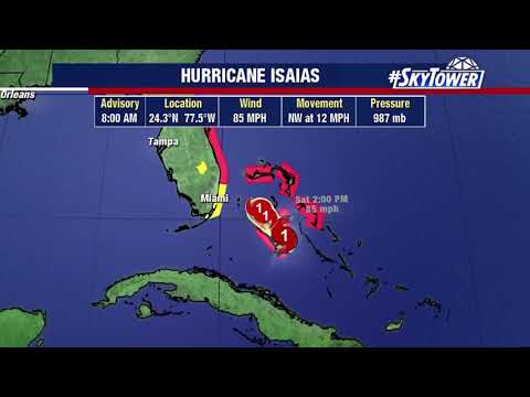 Tropical update August 1, 2020