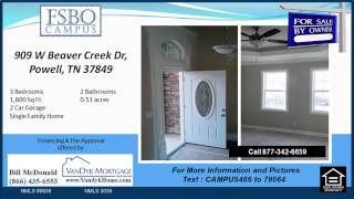 preview picture of video '909 W Beaver Creek Dr Powell TN 37849'