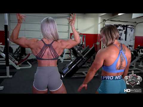 IFBB Professional League Women's Physique Competitor Brooke Walker Posing Lesson
