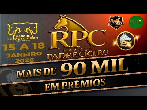 VAQUEJADA RPC RANCHO PADRE CICERO  CLASSIFICAÇÃO DA SEXTA-FEIRA / TAQUARANA-AL