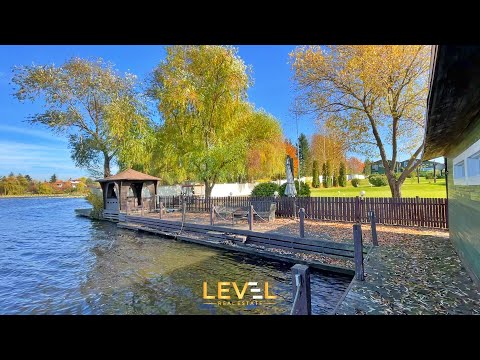 [VIDEO] VILA CU PONTON SI TEREN 11.000MP LAC SNAGOV DE VANZARE — Video