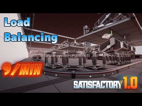 9/min Heavy Modular Frames - Load Balanced - Satisfactory 1.0