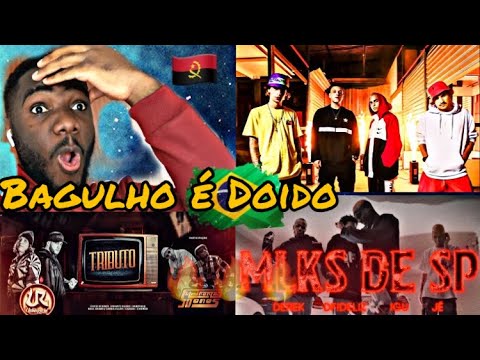 🇦🇴🇧🇷 GRINGO REAGINDO A RAP Brasileiro (RECAYD MOB, HAIKAISS E KANT &UNIÃO RACIAL) PELA PRIMEIRA VEZ.