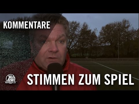Die Stimmen zum Spiel (RW Germania - BW Huckarde, Kreisliga A1, Kreis Dortmund) | RUHRKICK.TV