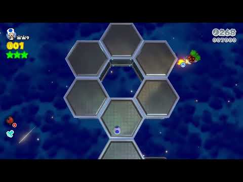 Super Mario 3D World [Switch] 9-6 Speedrun - Time: 201 (Tied WR)