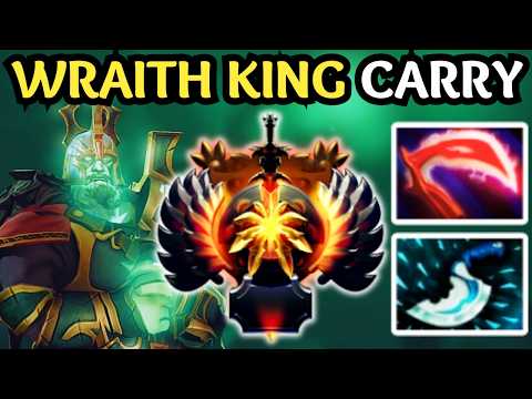 🔥 IMMORTAL WRAITH KING CARRY — REINCARNATION DOMINATION | DOTA 2 🔥