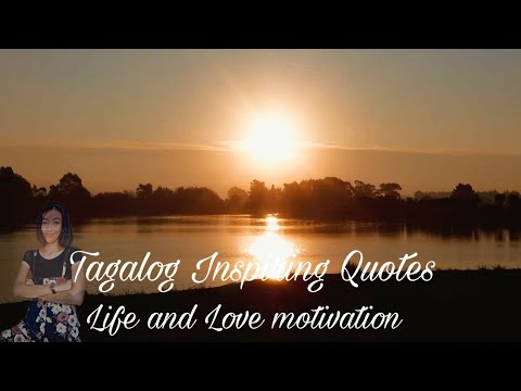 Tagalog Inspirational quotes