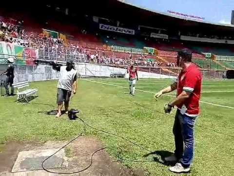 Bruno Silva autor do gol Portuguesa 1x0 Barretos 29/01/2017