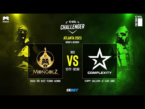 Mongolz vs Complexity - ESL Atlanta 2023 - Group A decider - MN cast