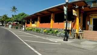 preview picture of video 'Alii Dr Kailua Kona, Hawaii Driving North, East side of Alii Dr.'