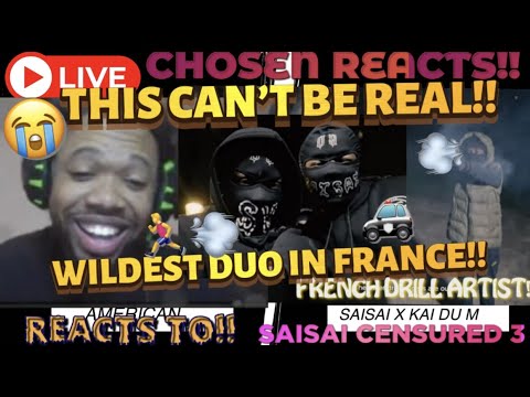 Saisai - Censured #3 🔞 feat. Kai du M (Clip officiel) AMERICAN REACTS