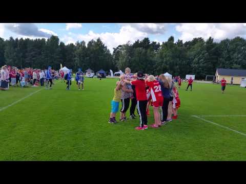 Bullerbycup 2015 Segertunnel efter vinst mot Borens IK samt gruppseger :D