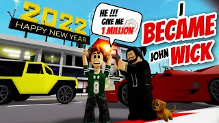 I became John Wick in BrookHaven.. (Roblox)