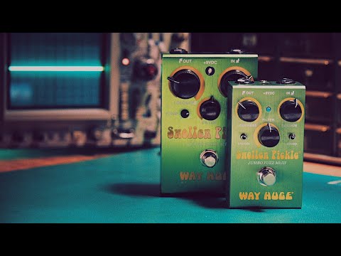 Way Huge WHE401S Swollen Pickle MkIIs Jumbo Fuzz 2016 - 2021 - Green imagen 9