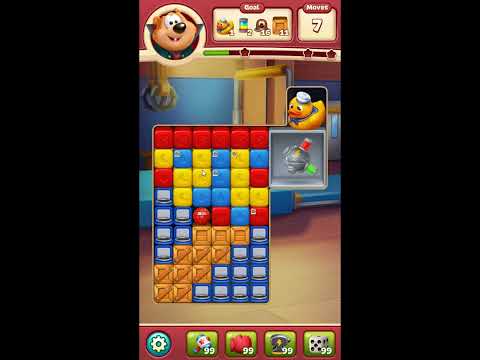 Toon Blast Level 8494 - NO BOOSTERS 🐻🐺🐱 | SKILLGAMING ✔️