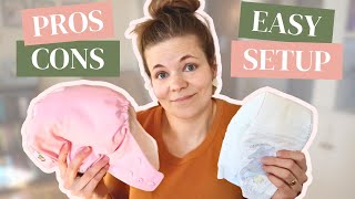 CLOTH DIAPERS VS. DISPOSABLE DIAPERS | Realistic pros/cons &