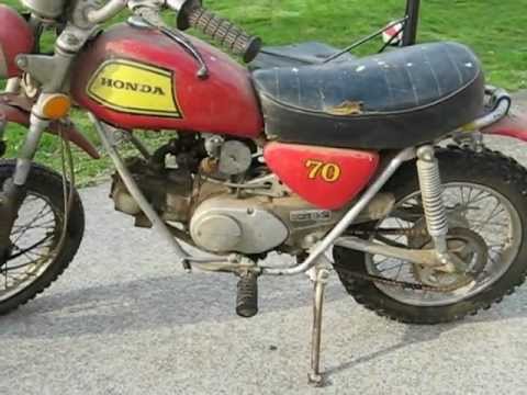 1972 Honda SL70 K1 motorcycle Hutchins
