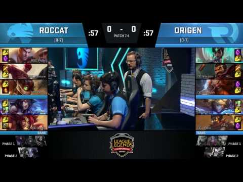 ROC vs OG || Highlights Game 1 || EU LCS Spring 2017 W7D1 || 10/03/17