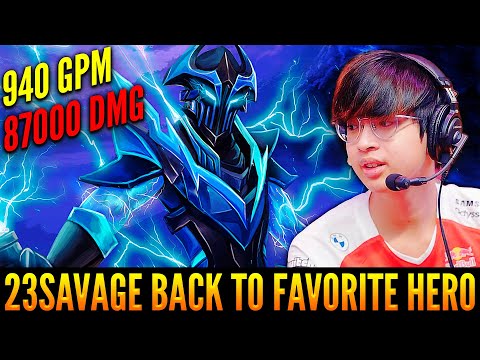 👉 23SAVAGE Back To His Favorite Hero RAZOR - There Is No Mercy For No One - Dota 2