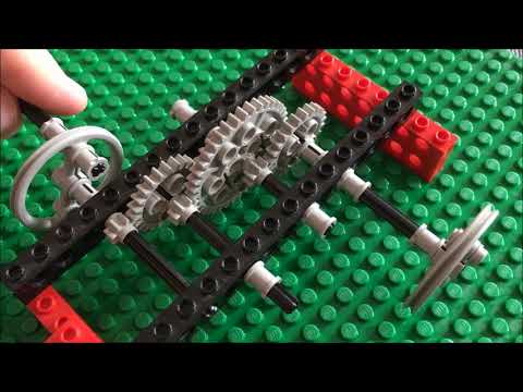Lego technic, Explaining gear ratios