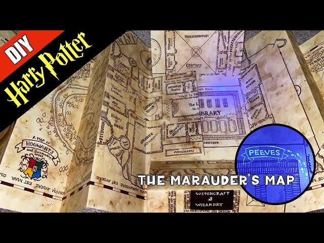 Vídeo relacionado con Botella de agua Marauders Map Harry Potter - Producto oficial, botella metálica a prueba de fugas para bebidas calientes y frías, 500ml (17 oz), regalo para fans de Potter