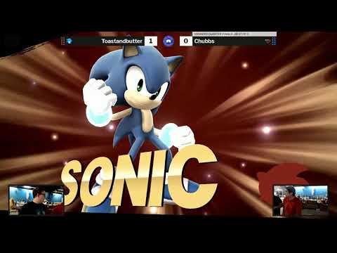 The Smash Lab 148 Winners Quarters - Toastandbutter (Sonic) vs Chubbs (ROB/Mario)