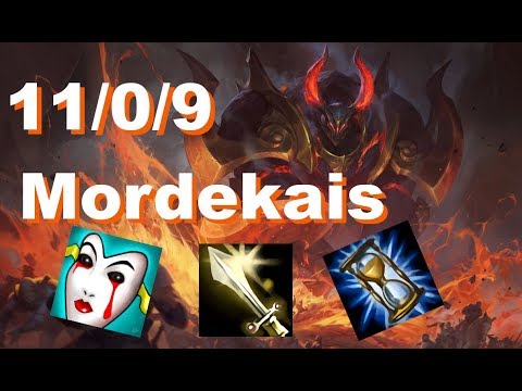 Mordekaiser vs Yasuo (TOP) | KDA 11/0/9 Challenger, Patch 10.12