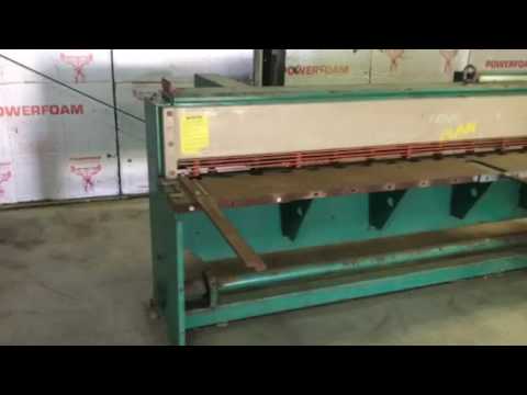 TENNSMITH LM1014 Power Squaring Shears (Gauge) | THREE RIVERS MACHINERY (1)