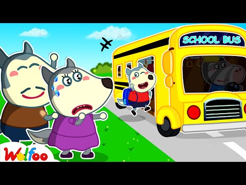 Mommy, Daddy, I Can Go to School by Myself! 🎒💪 Grow with Wolfoo Family | Wolfoo New Episodes 2025