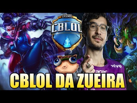 VAYNE NO CBLOL E REVOLTA MITANDO - CBLOL DA ZUEIRA