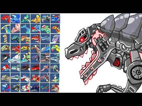Dino Robot Boss Terminator T-Rex: Assembly + Battlefield + Repair | Eftsei Gaming