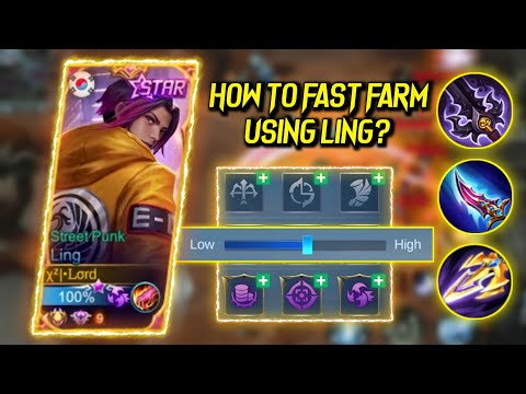 Tutorial Ling 2022! Tips & Trick Fast Farm,Rotasi in Early,Best Builds and Settings For 2022! MLBB