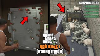 How To Rob Bank in GTA 5 Story Mode (fleeca bank)