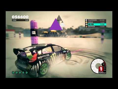 Dirt 3 PC Spin Tutorial 1 Gymkhana Platinum 1080P