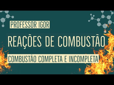 Reações de Combustão | Química Orgânica