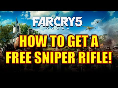 Far Cry 5 Gameplay Walkthrough - How to Get a Free Sniper Rifle (and a Shotgun!)