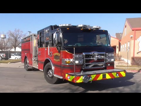South Salt Lake Fire Dept. Engine 41 & Ambulance 41 Responding