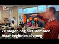 Kinderen krijgen les over verkiezingen: 'Dan weten we ook wat Nederland ervan vindt' | RTV Utrecht