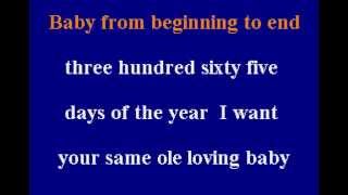 Anita Baker - Same Ole Love - Karaoke