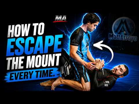 Leg Trap, Arms Under & Kipping Escape