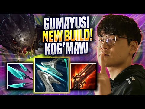 GUMAYUSI TRIES NEW KOG'MAW BUILD! - T1 Gumayusi Plays Kog'maw ADC vs Lucian! | Preseason 2023