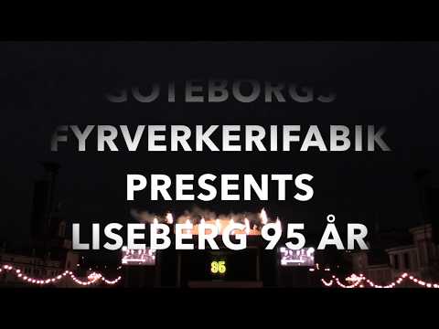 Göteborgs FyrverkeriFabrik  Liseberg 95 år