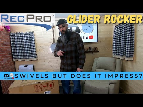 RecPro Swivel Glider Rocker Recliner Unboxing and Review - Not Just For The RV ??